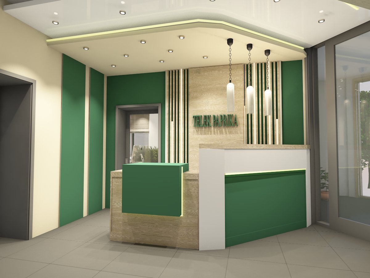 Telek Paprika Office Building - Reception